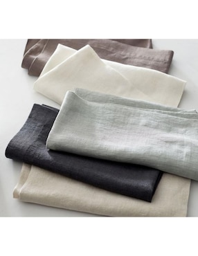 Set servilleta Mason Oversized de lino 4 piezas
