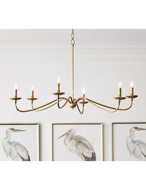 Candelabro de hierro Lucca
