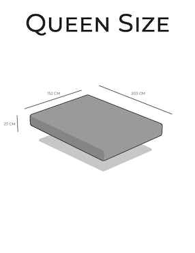 Colchón regular fitness queen size