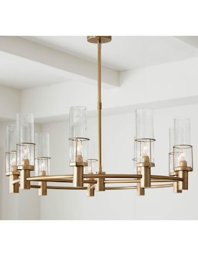 Candelabro de mezcla de materiales Essex
