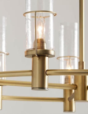 Candelabro de mezcla de materiales Essex