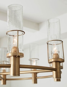 Candelabro de mezcla de materiales Essex