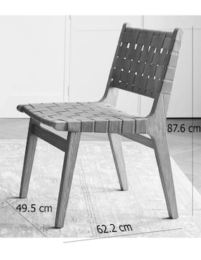 Silla Fenton de piel