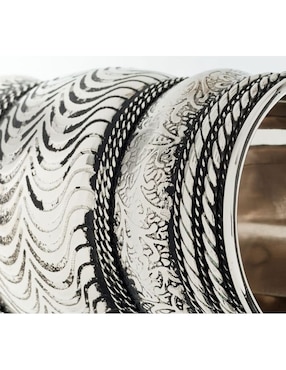 Aro para servilletas Etched Bangle