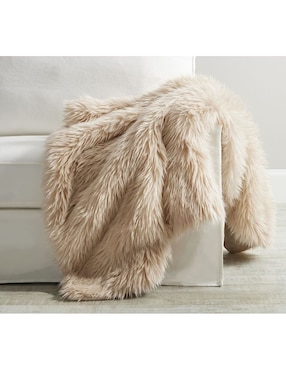 Frazada De Tejido Plano Luxe Faux Fur