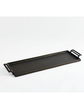 Charola multiusos Antiqued de metal