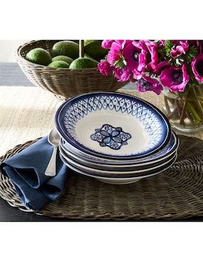 Set bowl Medina Stoneware 4 piezas de cerámica