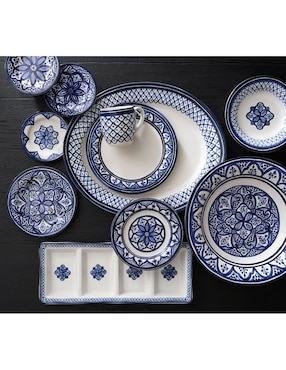 Set bowl Medina Stoneware 4 piezas de cerámica
