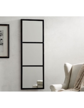 Espejo rectangular Cade Windowpane