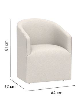 Silla Baldwin de tela