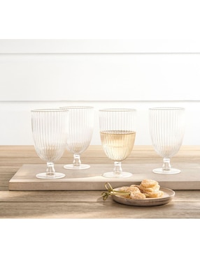 Barski - Vasos de cristal para vino, agua, copa, con impresión de mariposa  en el vidrio, tallo de co…Ver más Barski - Vasos de cristal para vino