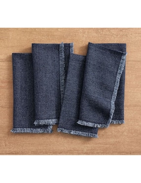Imagen de producto Servilleta Frayed de lino 4 piezas
