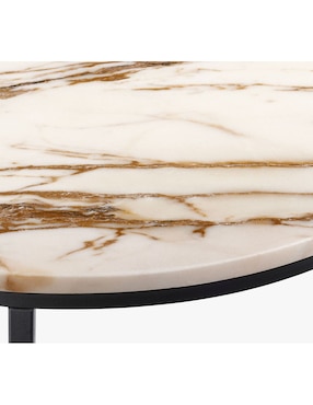 Mesa lateral Delaney de Marmol