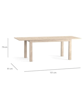 Mesa para jardín