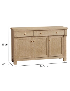 Buffet Lyon de madera