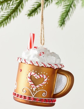 Ornamento Navideño Taza Mercury Gingerbread