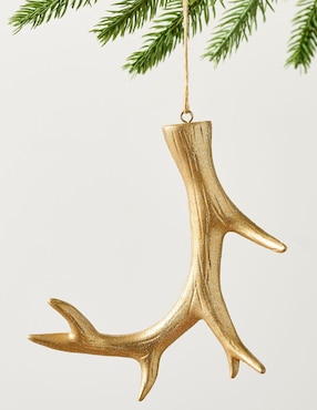 Ornamento Navideño Gold Antler