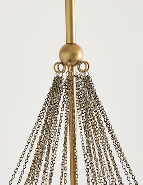 Candelabro de mezcla de materiales Cooper
