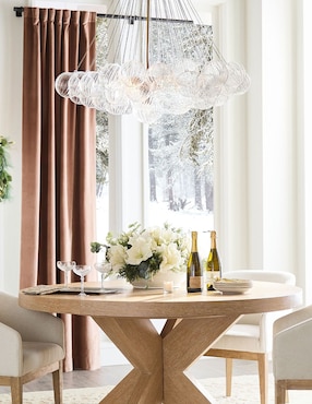 Candelabro de mezcla de materiales Cooper