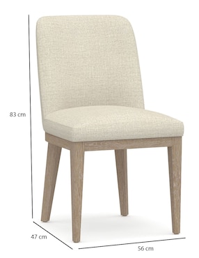 Silla Layton de madera