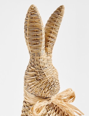 Figura decorativa de conejo Woven Bunny