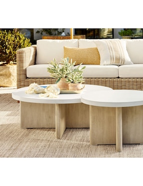 Mesa para jardín Pottery Barn Cayman