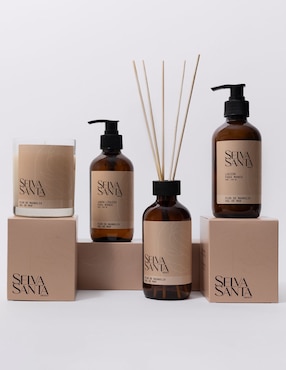 Vela aromática Selva Santa aroma flor de mongolia y sal de mar