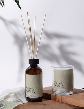 Vela aromática Selva Santa aroma verbena y bergamota