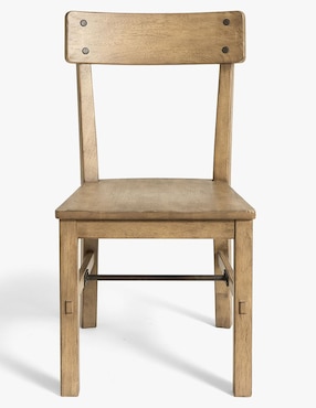 Set sillas 2 piezas Benchwright de madera