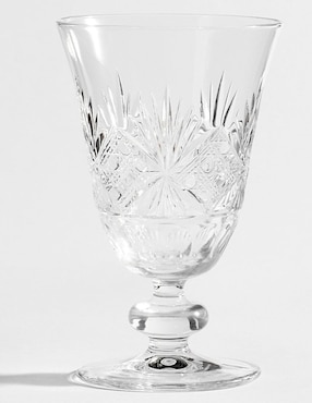 Copa para vino Antique Cut Gla de vidrio