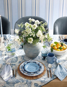 Set de plato para postre Kravet de gres 4 piezas
