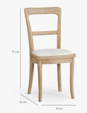 Silla Cline de madera