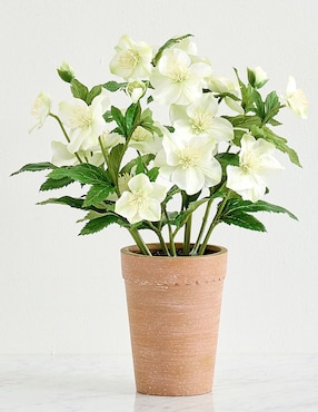 Eléboro artificial Faux Potted