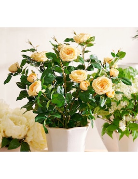 Ramo de rosa decorativo Faux Bundle