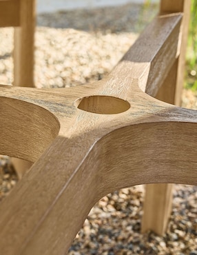 Mesa para jardín Pottery Barn Woodside