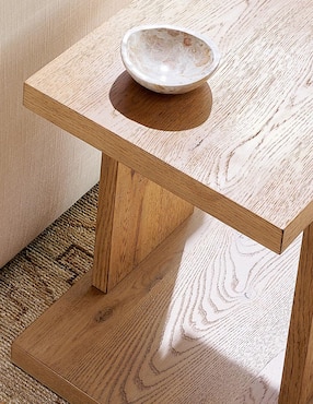 Mesa lateral Aldon de madera