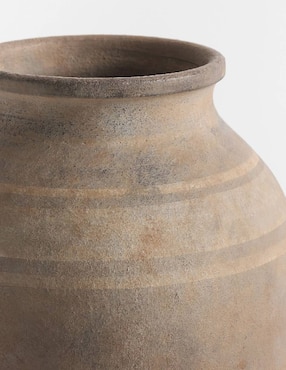 Florero Terracota Striped