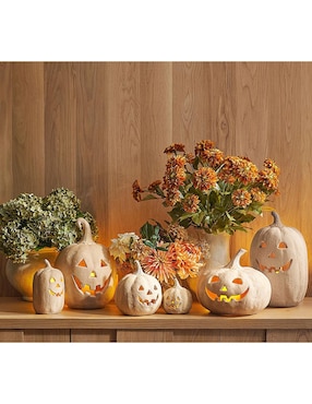 Ramo Dalia Amarilla decorativo Faux Bundle