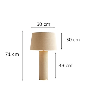 Lámpara de mesa led Paige
