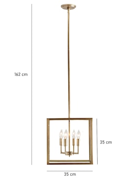 Lámpara colgante LED Manor