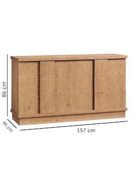 Cómoda Aldon de madera