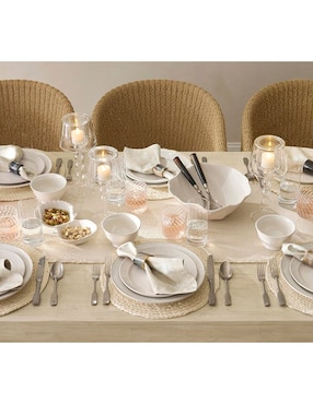 Set vela taper decorativa Premium Flickering 4 piezas