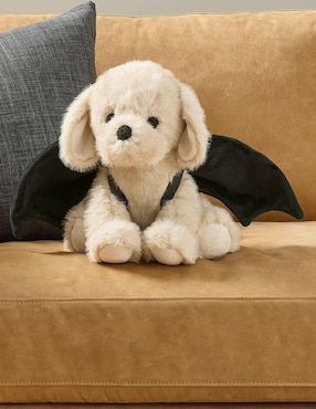Cojín decorativo de Halloween Bat Wing Pup