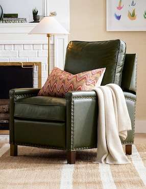 Reclinable Tyler de cuero