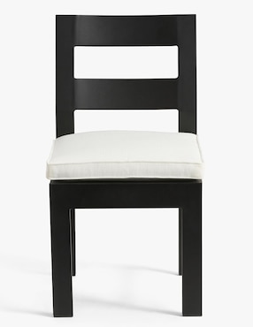 Silla sin brazos Malibú de metal