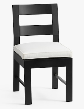 Silla sin brazos Malibú de metal