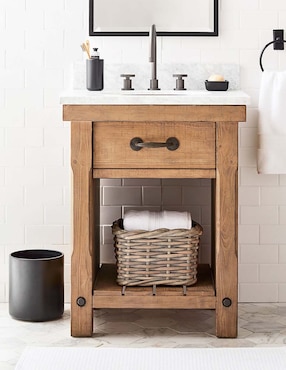Bote de basura Black de porcelana