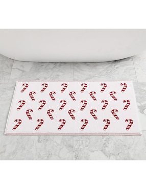 Tapete para baño Candy Cane