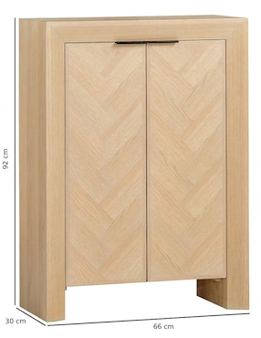 Gabinete Blair de madera