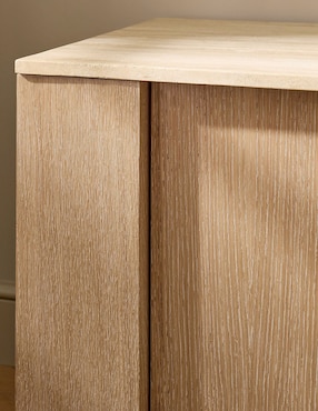 Consola Travertine de madera